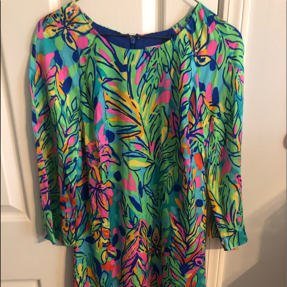 Lilly Pulitzer Shift Silk Dress